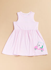 Ready To Golf Polo Toddler Dress - TULLABEE