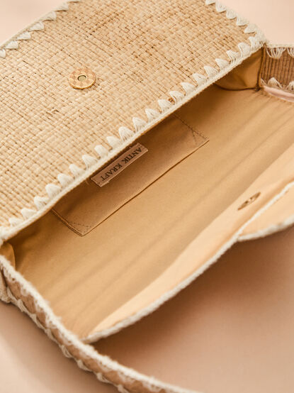 Woven Picnic Crossbody Bag - TULLABEE