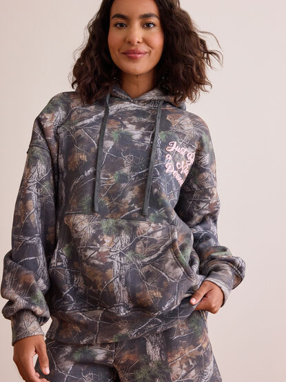 Just Be a Nice Person Camo Hoodie - TULLABEE