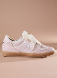 Julie Bow Lace Sneakers - TULLABEE