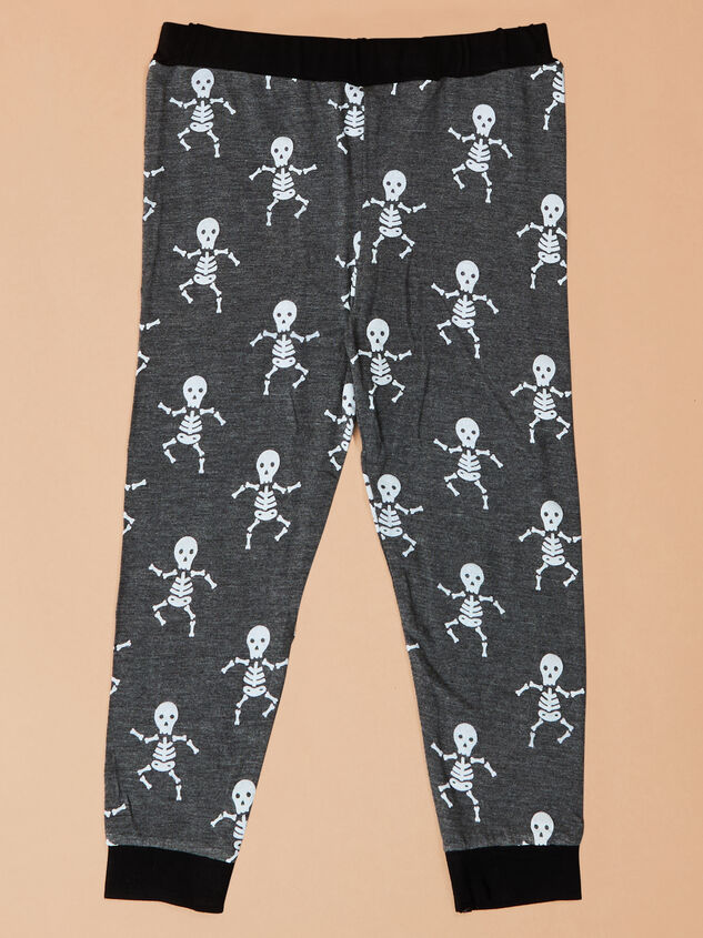 Skelly Glow in the Dark Pajamas by Mudpie Detail 4 - TULLABEE