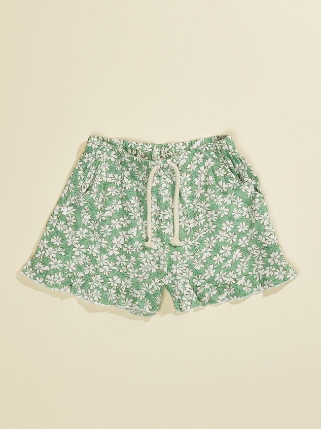 Brynlee Ruffle Shorts by Vignette Detail 2 - TULLABEE