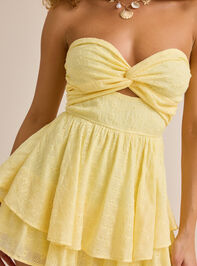 Honey Strapless Romper Detail 2 - TULLABEE