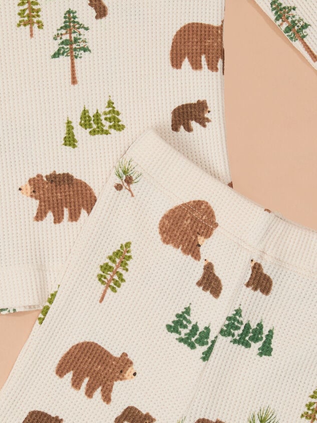 Briggs Bears Lounge Set Detail 2 - TULLABEE