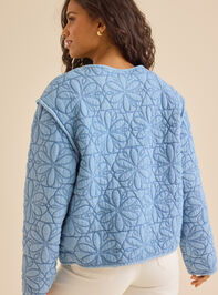 Jane Quilted Jacket Detail 3 - TULLABEE