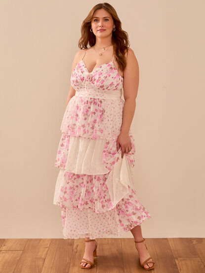 Janece Floral Maxi Dress - TULLABEE