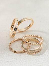 Crystal Ring Set - TULLABEE