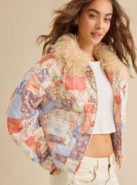 Wrenna Patchwork Jacket Detail 4 - TULLABEE