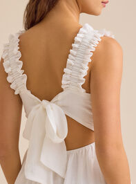 Kira Tiered Mini Dress Detail 4 - TULLABEE