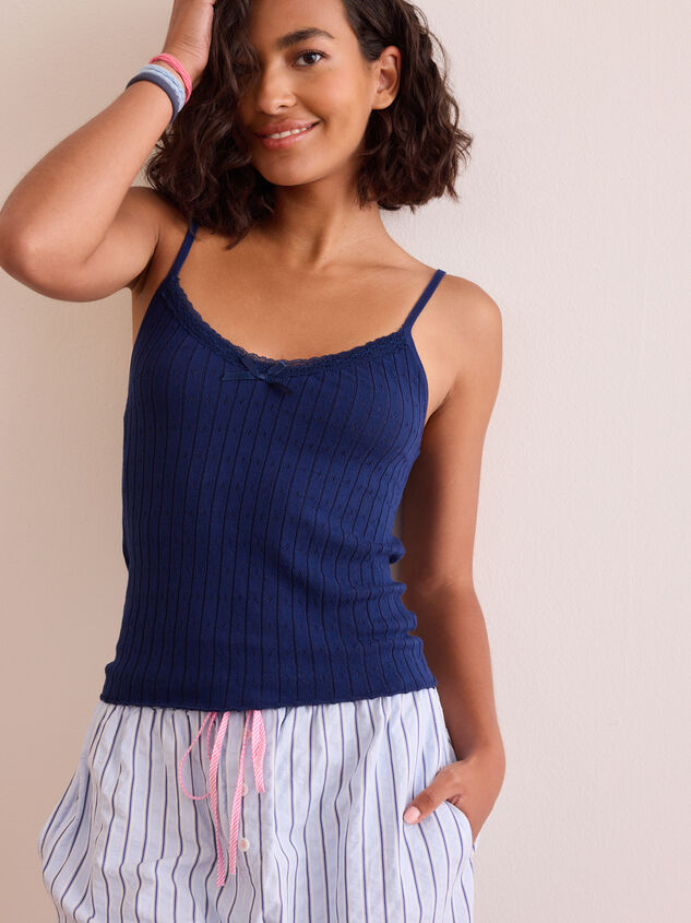 Lace Trim Cami Detail 3 - TULLABEE