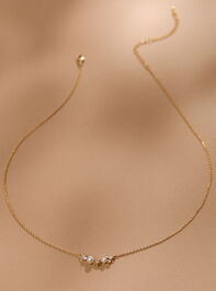 18K Gold Pearl Cluster Necklace - TULLABEE