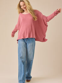 Tracie Waffle Knit Tunic - TULLABEE