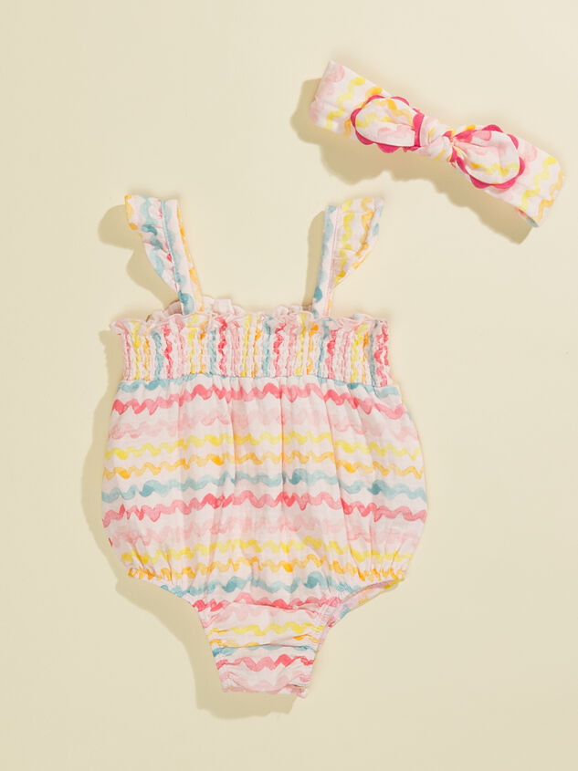 Renae Rainbow Bubble and Headband Set by MudPie - TULLABEE