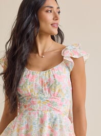 Molly Double Layer Romper Detail 2 - TULLABEE