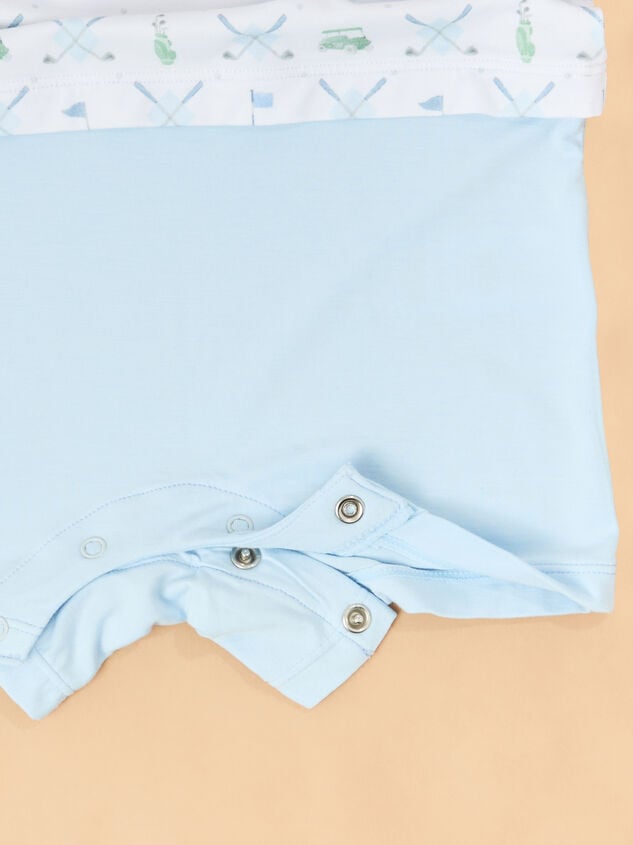 Ellis Polo Romper Detail 3 - TULLABEE