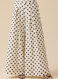 Veda Polka Dot Trouser Pants Detail 2 - TULLABEE