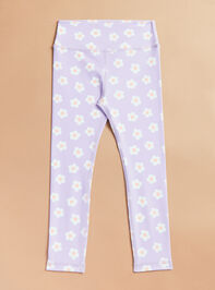 Isla Daisy Leggings Detail 3 - TULLABEE