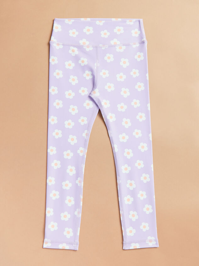 Isla Daisy Leggings Detail 3 - TULLABEE
