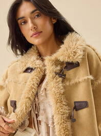 Elsa Faux Suede Jacket Detail 3 - TULLABEE