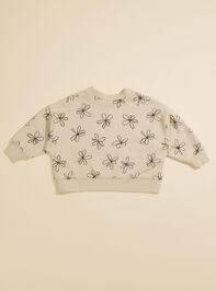 Everly Floral Sweatshirt by Rylee + Cru Detail 2 - TULLABEE