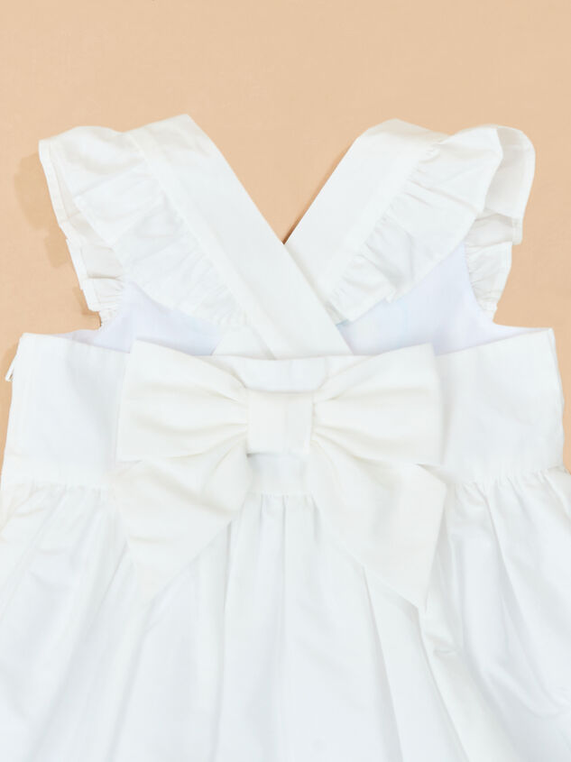 Penelope Butterfly Baby Dress Detail 3 - TULLABEE