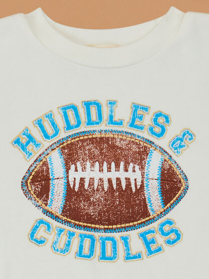 Huddles & Cuddles Bubble Sweatshirt - TULLABEE