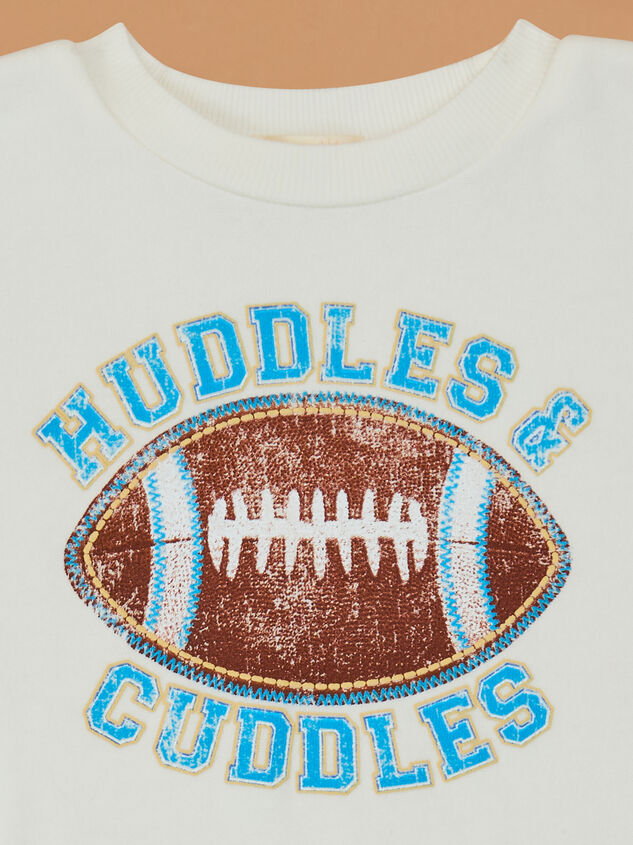Huddles & Cuddles Bubble Sweatshirt Detail 2 - TULLABEE