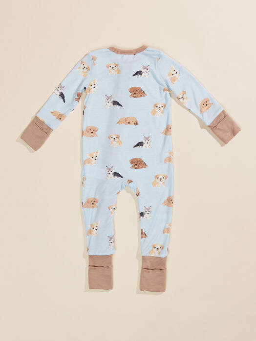 Puppy Love Printed Footie - TULLABEE