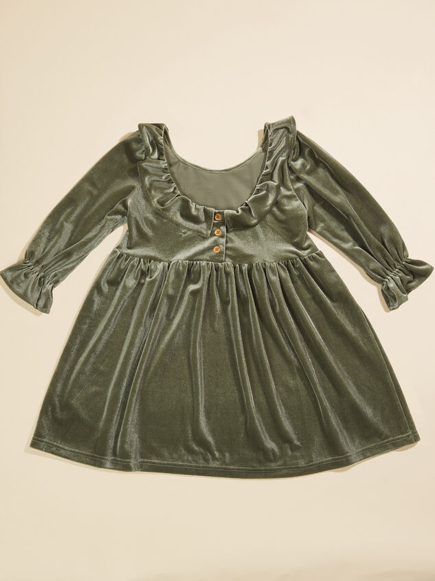 Milly Velvet Baby Dress by Vignette Detail 2 - TULLABEE