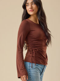 Judie Cinched Top Detail 4 - TULLABEE
