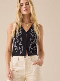 Cathleen Western Button Up Vest - TULLABEE