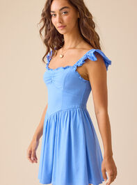 Calloway Mini Dress Detail 5 - TULLABEE