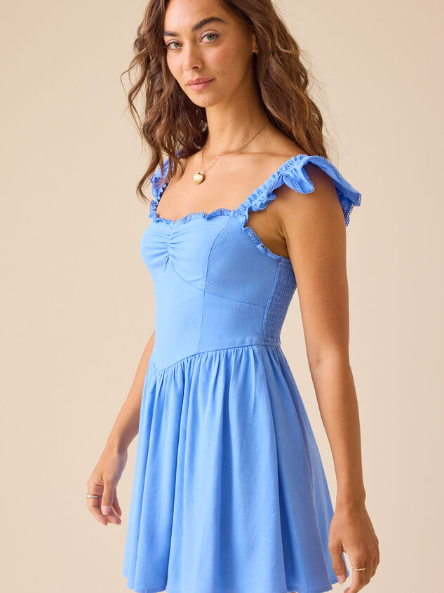 Calloway Mini Dress Detail 5 - TULLABEE