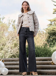 Effie Quilted Collar Jacket - TULLABEE