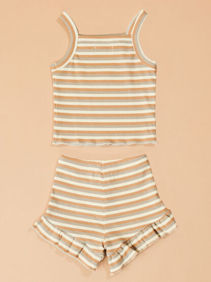 Ellie Stripe Tank Set - TULLABEE