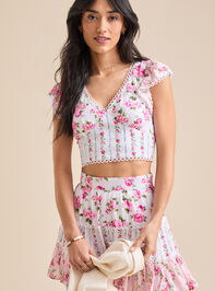 Camille Floral Top - TULLABEE