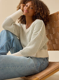 Ophelia Cropped Matte Chenille Sweater - TULLABEE