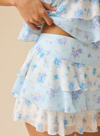 Gabrielle Ditsy Floral Skirt Detail 2 - TULLABEE