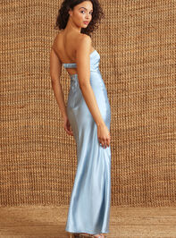 Paityn Strapless Maxi Dress Detail 4 - TULLABEE