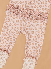 Lulu Leopard Footie Detail 4 - TULLABEE