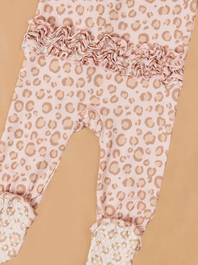 Lulu Leopard Footie Detail 4 - TULLABEE