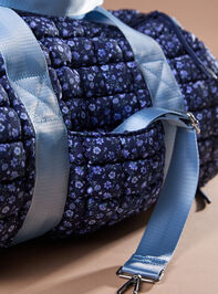 Cozy Voyage Floral Duffle Bag Detail 5 - TULLABEE