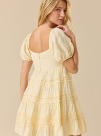 Marcie Tiered Mini Dress Detail 3 - TULLABEE