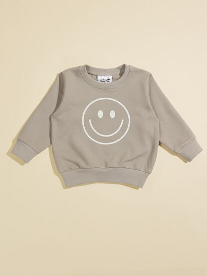 Smiley Baby Sweatshirt - TULLABEE