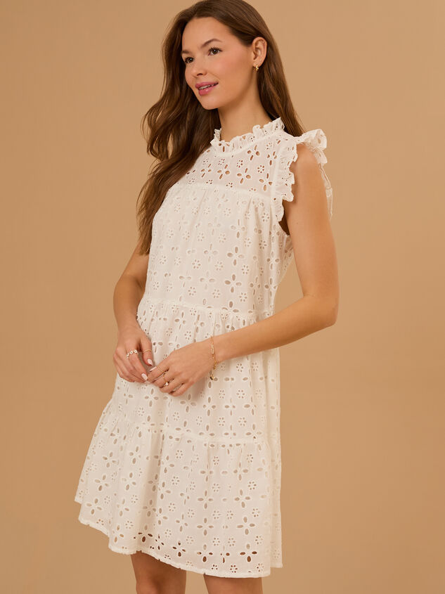 Mama Lula Eyelet Dress Detail 3 - TULLABEE