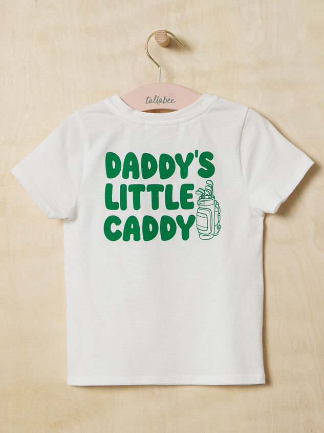 Daddy's Little Caddy Tee Detail 3 - TULLABEE
