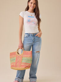 Ibiza Baby Tee Detail 2 - TULLABEE