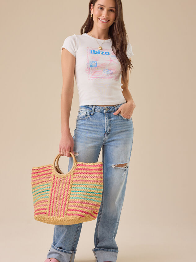 Ibiza Baby Tee Detail 2 - TULLABEE