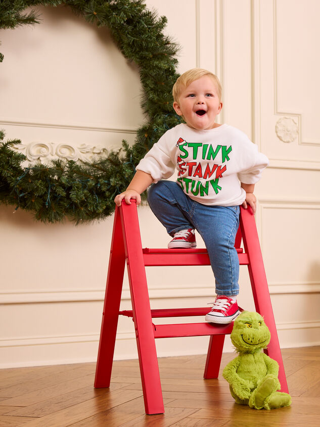 Stink Stank Stunk Graphic Sweatshirt - TULLABEE