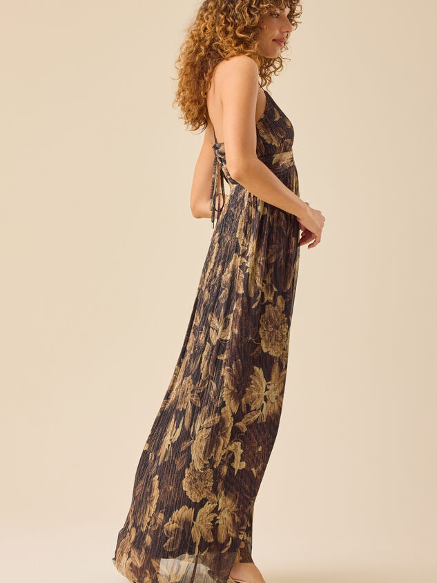 Erin Shimmer Maxi Dress Detail 4 - TULLABEE